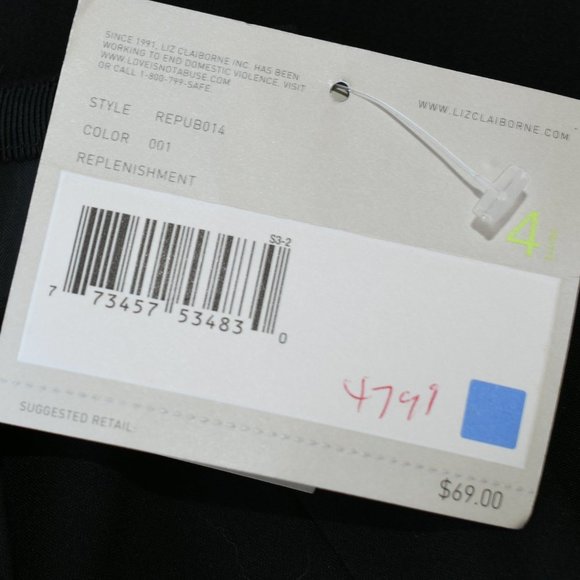 LIZ Claiborne Black Skirt - Picture 5 of 6